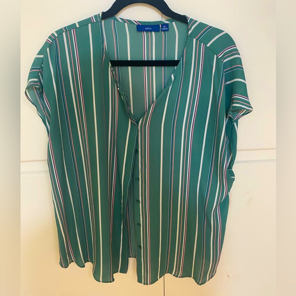 Super cute blouse. Very good material. Light weight